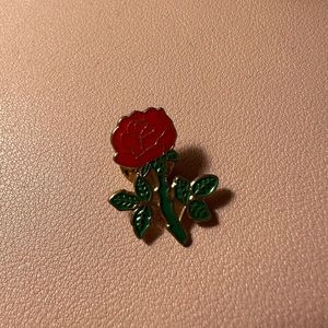 Brandy Melville Rose Pin